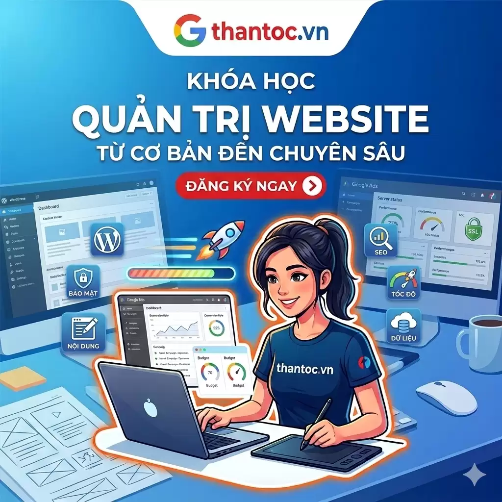 Quản trị website