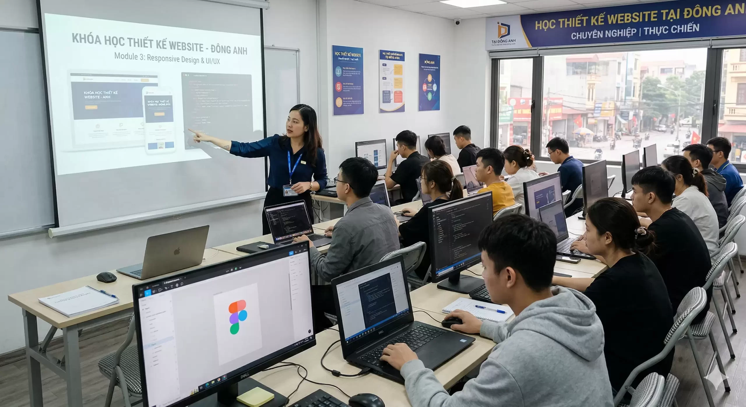 Học Thiết Kế Website Tại Đông Anh – Khóa Học Chuyên Nghiệp 2025