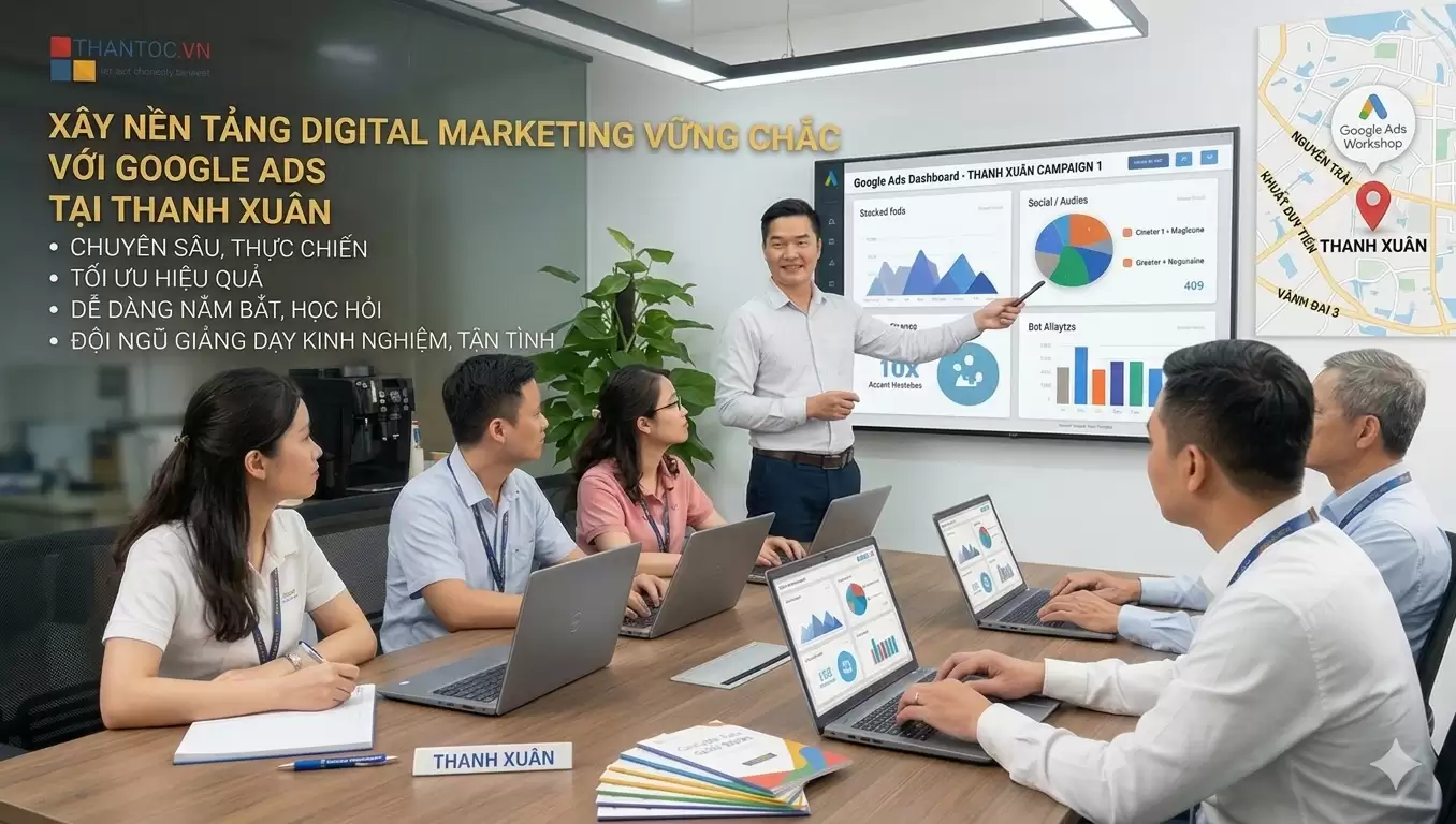 Xây Nền Tảng Digital Marketing Vững Chắc Với Google Ads Tại Thanh Xuân