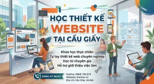 Học Thiết Kế Website Tại Thanh Trì – Khóa Học Chuyên Nghiệp 2025