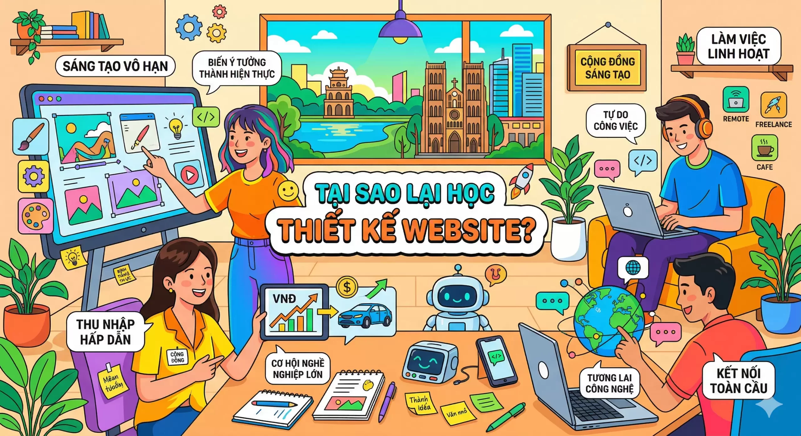 HỌC THIẾT KẾ WEBSITE TẠI CẦU GIẤY