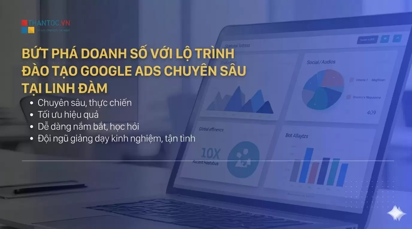 Bứt Phá Doanh Số Với Lộ Trình Đào Tạo Google Ads Chuyên Sâu Tại Linh Đàm