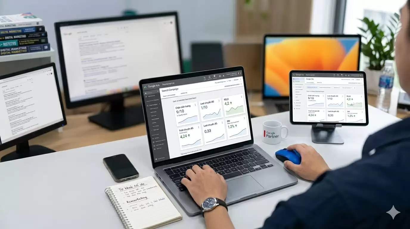 Đào Tạo Quảng Cáo Google Ads Tại Hoàng Mai – Học Thực Chiến, Ra Đơn Ngay