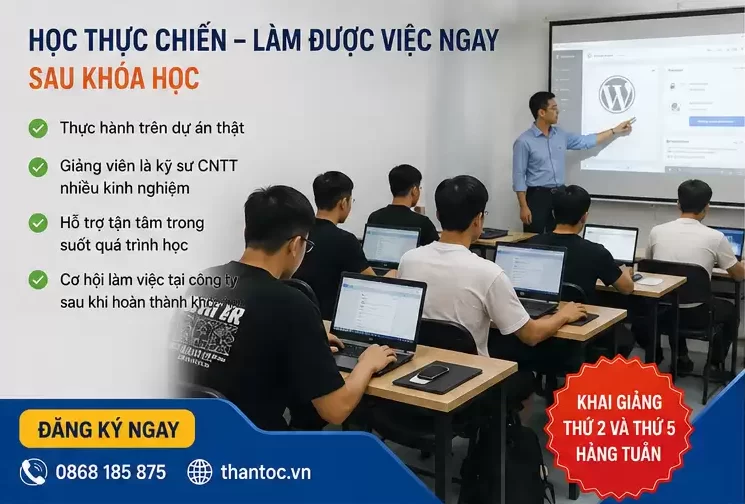 Khóa Học Quản Trị Website Tại Từ Sơn Bắc Ninh