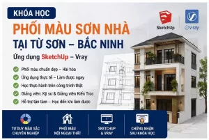Khóa Học Phối Màu Sơn Nhà Tại Từ Sơn Bắc Ninh
