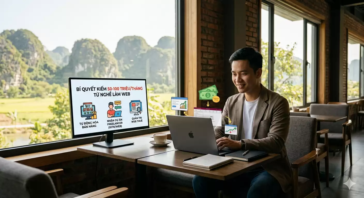 Top 1 Khóa Học Thiết Kế Website Tại Tam Điệp – Học Xong Kiếm 50–100 Triệu/Tháng