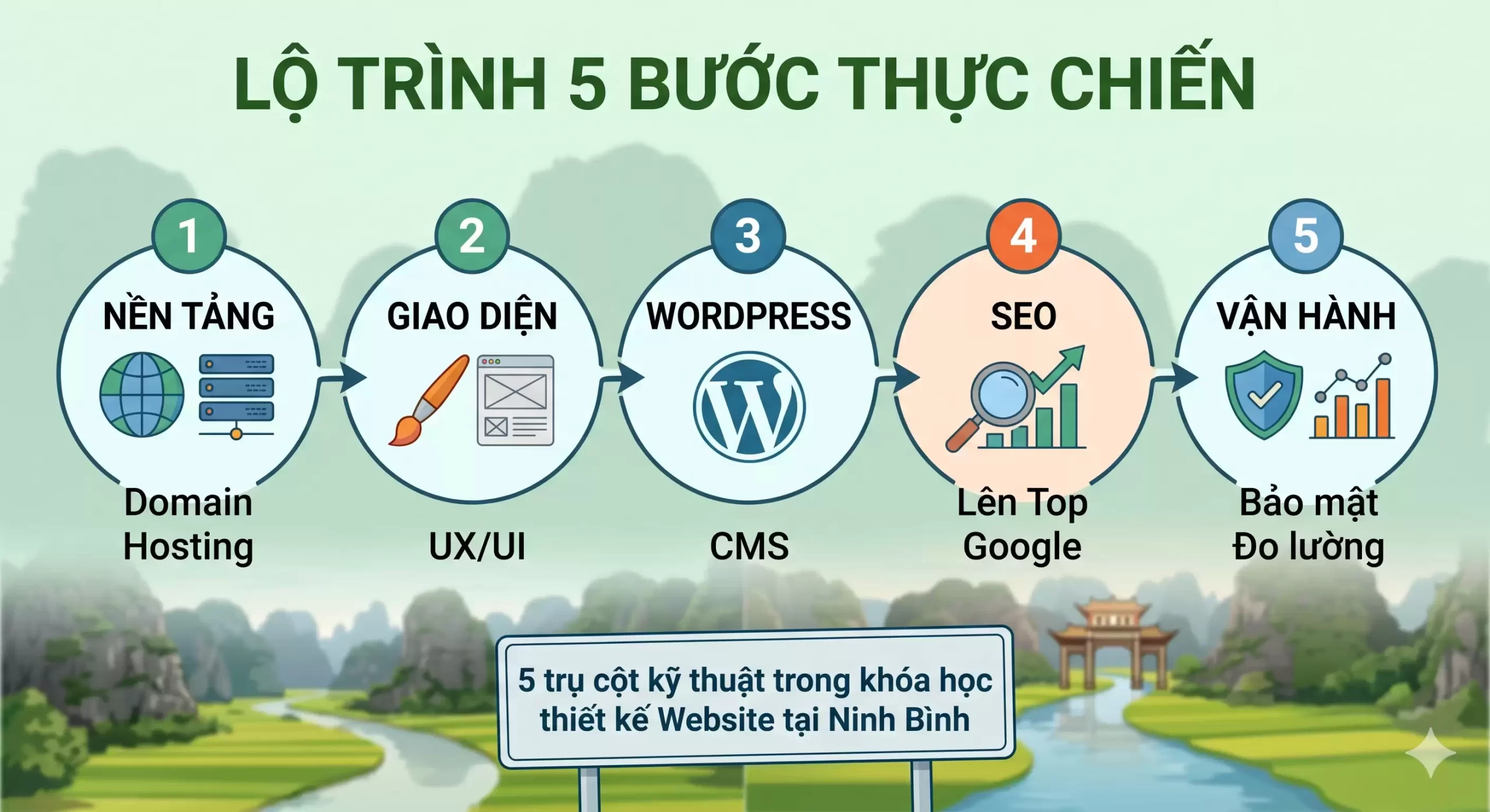 học thiết kế Website tại Ninh Bình – Thành thạo sau 3 tháng, cam kết đầu ra