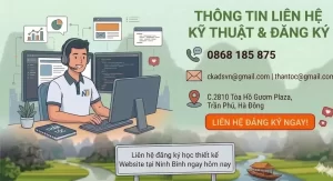Học Thiết Kế Website Tại Ninh Bình – Thành Thạo Sau 3 Tháng, Cam Kết Đầu Ra