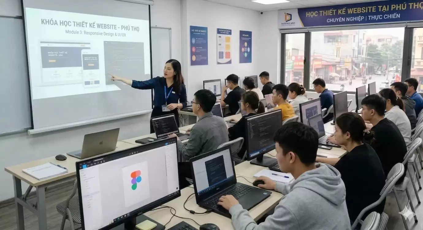 Khóa học thiết kế website tại Phú Thọ