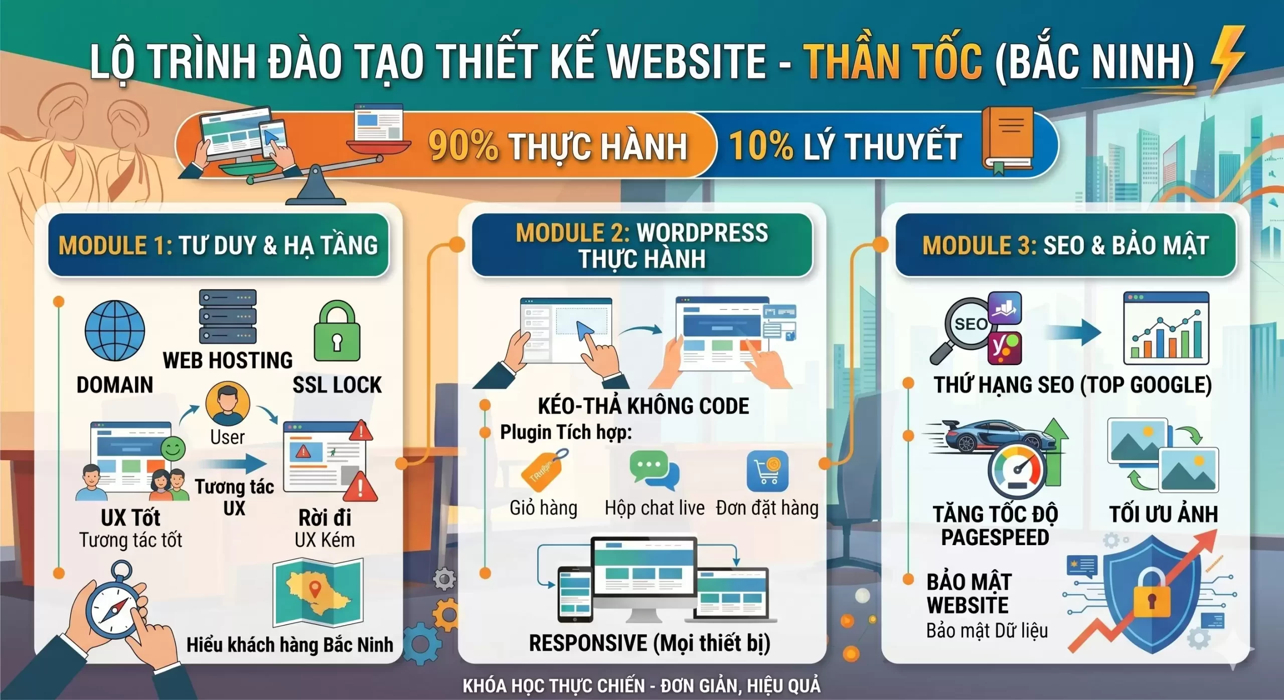 Học Thiết Kế Website Tại Bắc Ninh Chuyên Nghiệp