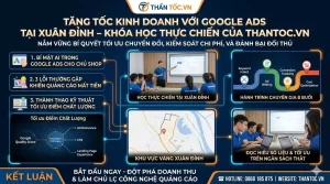 Khóa Học Google Ads Tại Xuân Đỉnh: Dừng Lãng Phí Tiền – Bắt Đầu Ra Đơn Thực Chiến