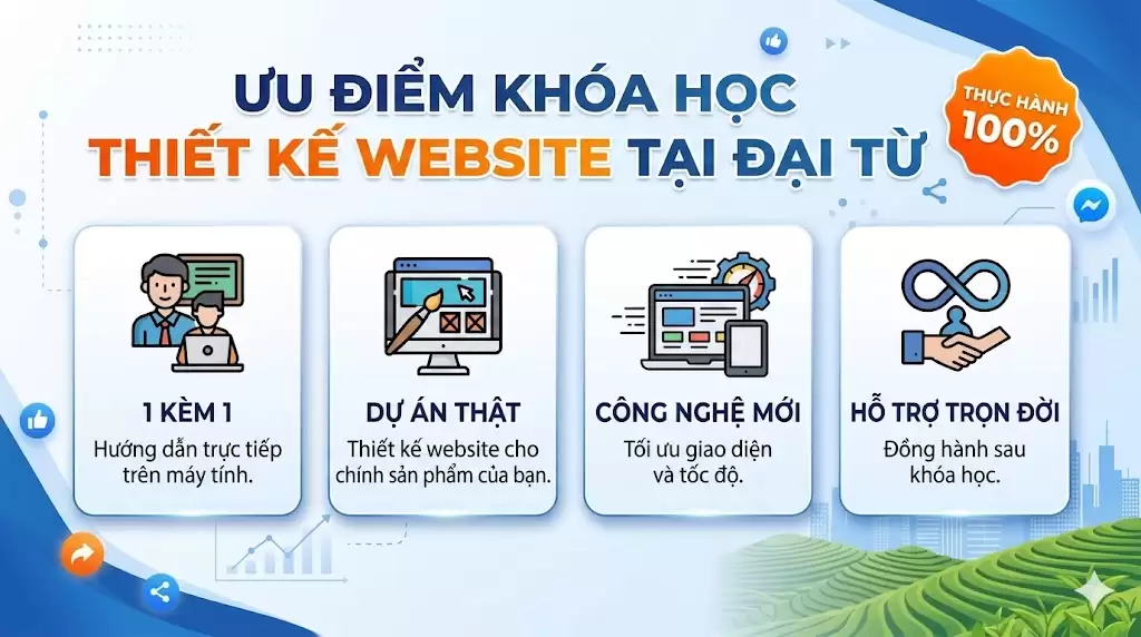Khóa Học Thiết Kế Website Tại Đại Từ