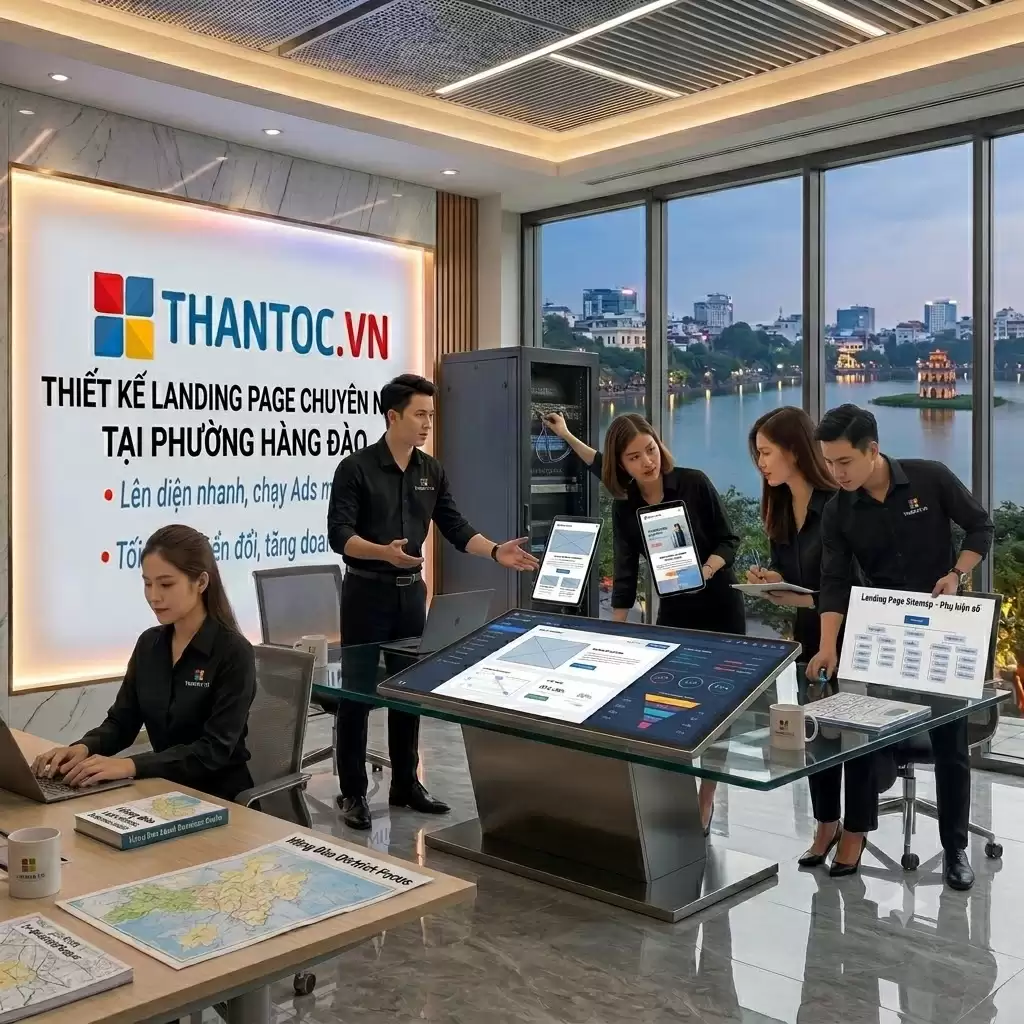 Thiết Kế Landing Page Tại Phường Hàng Đào
