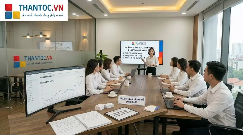 Chăm Sóc Website Tại Phường Hàng Mã