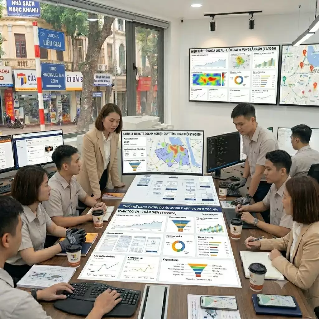 Quản Lý Website Doanh Nghiệp Tại Phường Liễu Giai