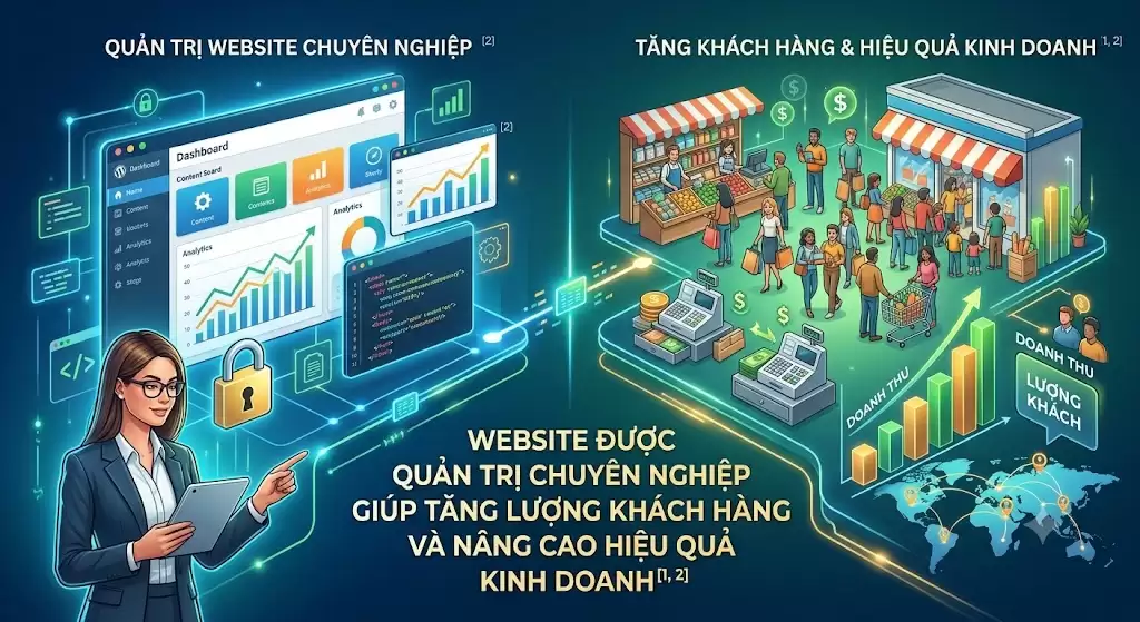Dịch Vụ Quản Trị Website Tại Phường Thượng Cát Chuyên Nghiệp Giúp Doanh Nghiệp Phát Triển Bền Vững 3 Lợi ích dịch vụ quản trị website tại Thượng Cát