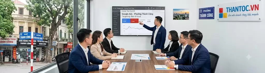 Google Ads Chuyển Đổi Cao Tại Phường Thành Công