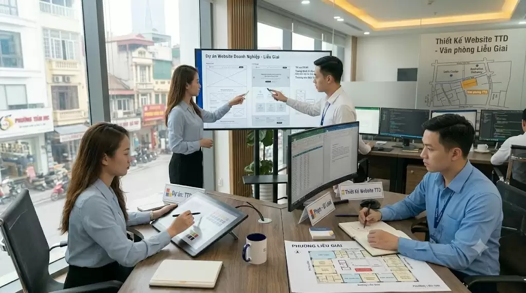 Thiết Kế Website Doanh Nghiệp Tại Phường Liễu Giai