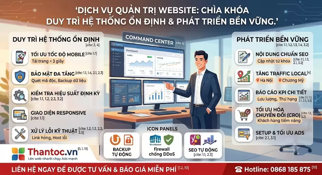Dịch Vụ Quản Trị Website Tại Phường Xuân Phương Chuyên Nghiệp Giúp Doanh Nghiệp Tăng Trưởng Bền Vững 2 Quản trị website chuyên nghiệp tại Xuân Phương