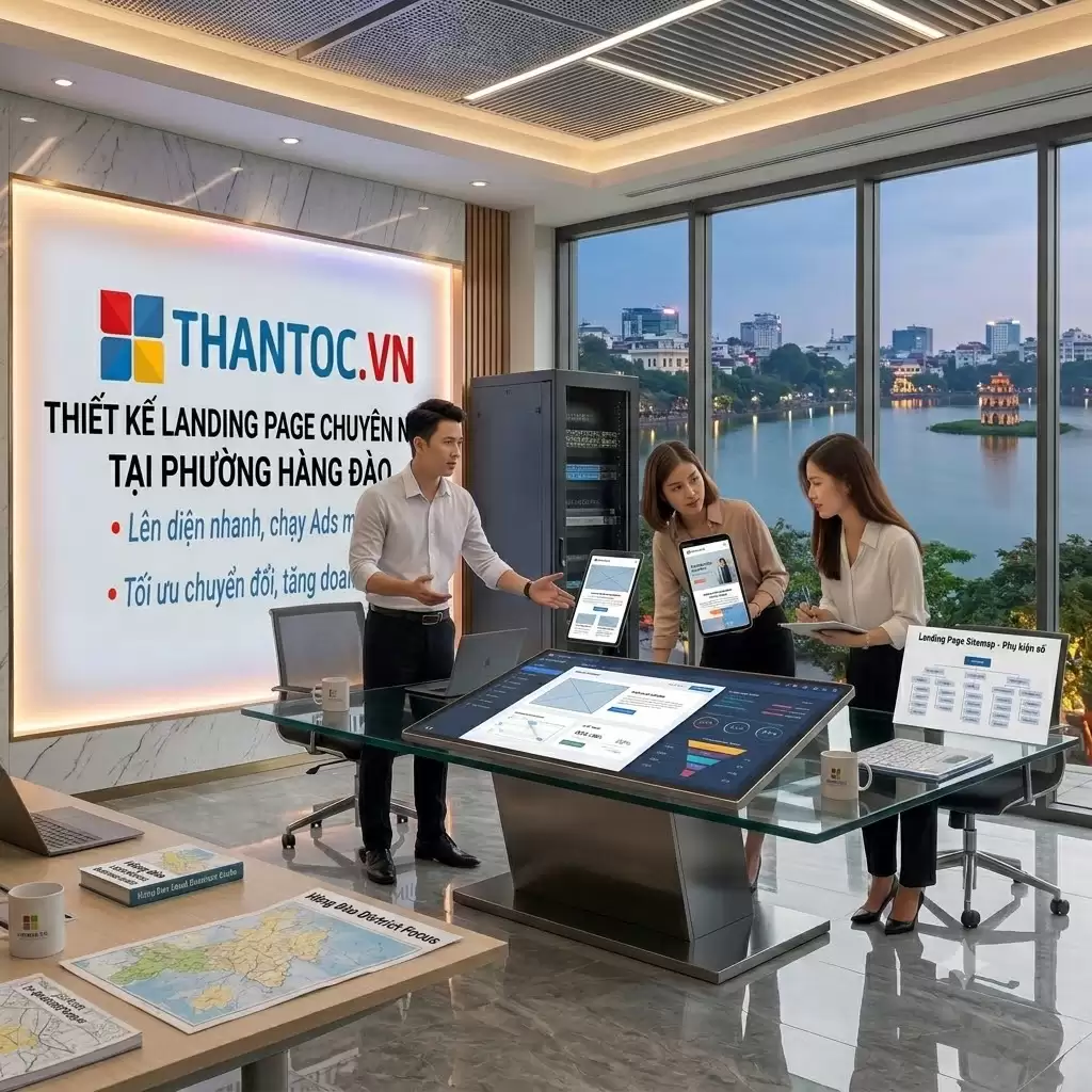 Thiết Kế Landing Page Tại Phường Hàng Đào