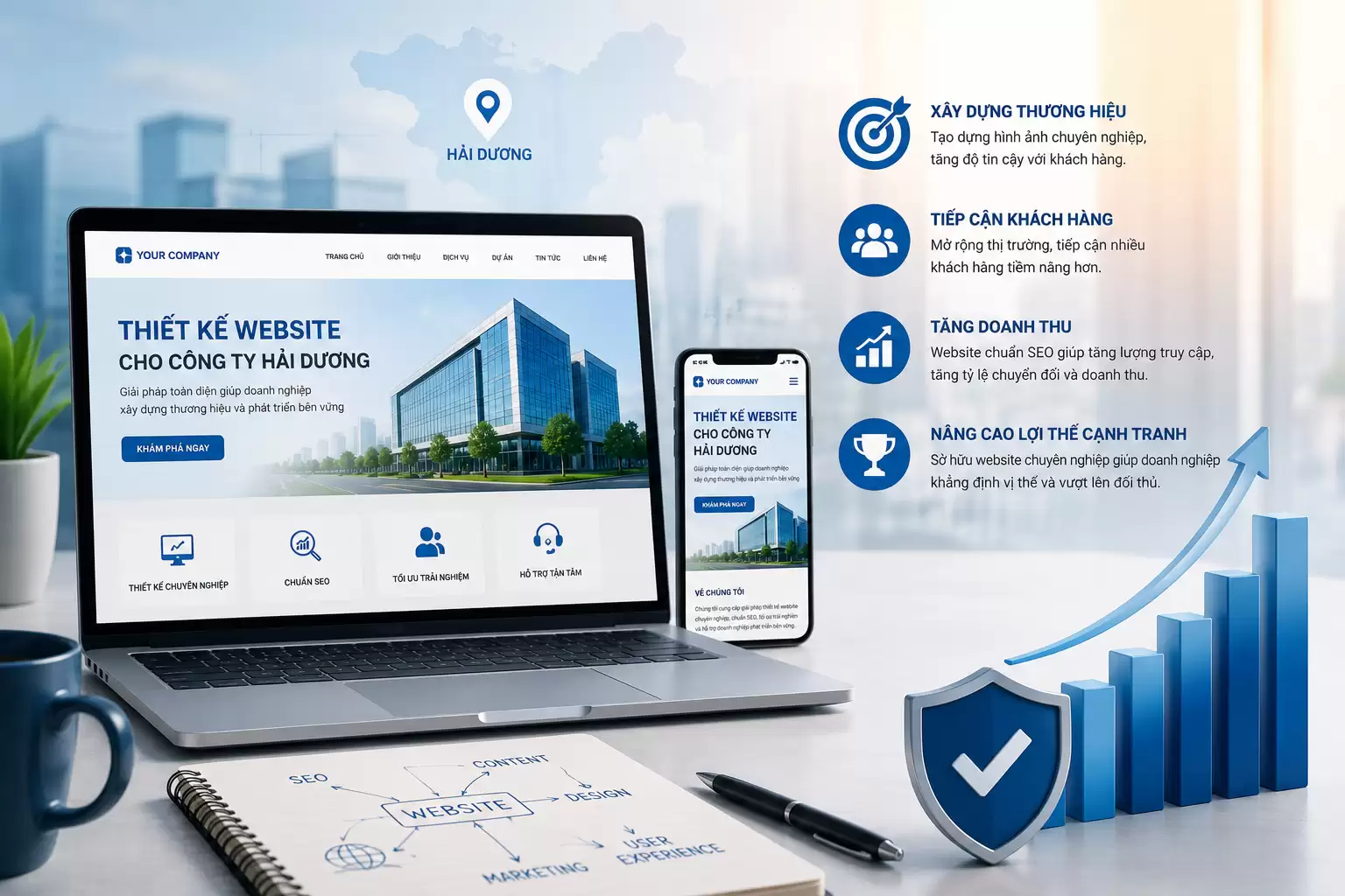 Thiết Kế Website Cho Công Ty Hải Dương Chuyên Nghiệp, Hiệu Quả 4 Thiết Kế Website Cho Công Ty Hải Dương Chuyên Nghiệp, Hiệu Quả