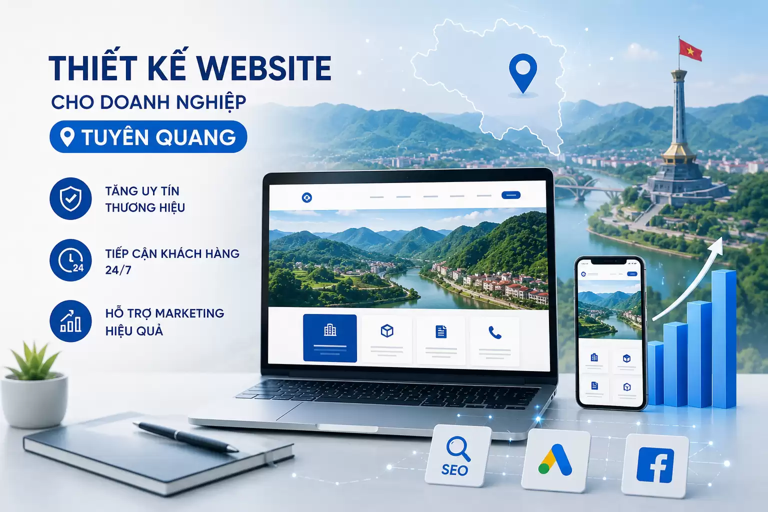 Thiết Kế Website Cho Công Ty Tuyên Quang Chuyên Nghiệp, Hiệu Quả