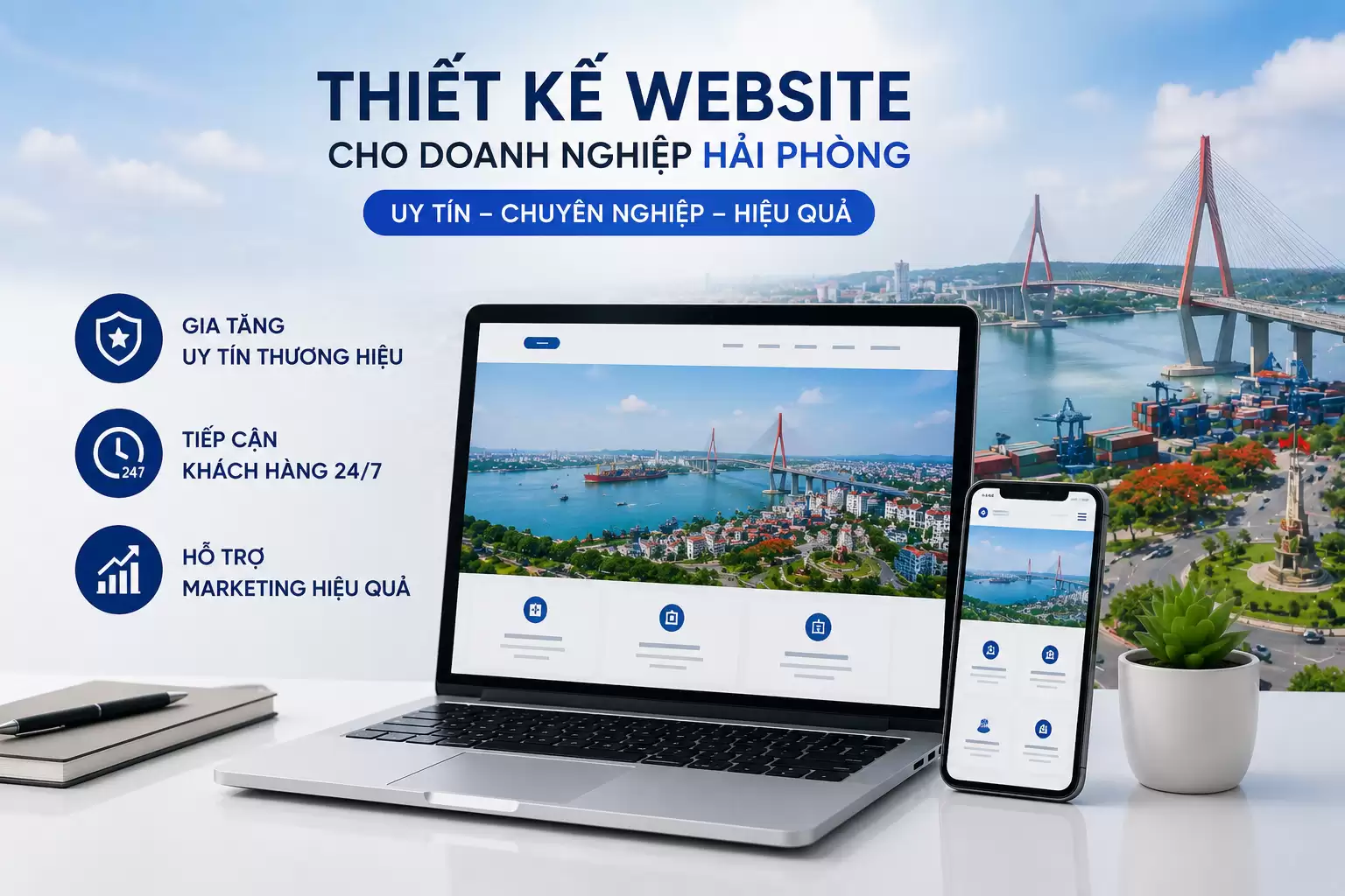 Thiết Kế Website Cho Công Ty Hải Phòng Chuyên Nghiệp