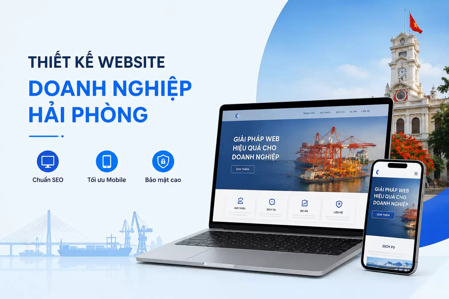 Thiết Kế Website Cho Công Ty Hải Phòng Chuyên Nghiệp