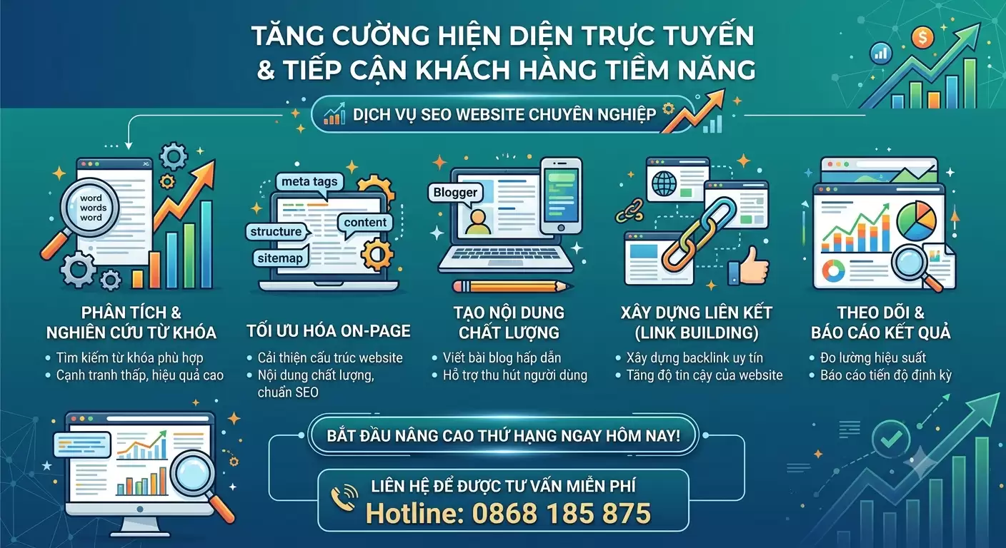 Dịch vụ SEO website chuyên nghiệp tại xã Xuân Mai