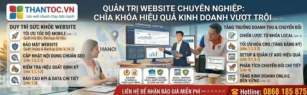 Dịch Vụ Quản Trị Website Tại Phường Xuân Phương Chuyên Nghiệp Giúp Doanh Nghiệp Tăng Trưởng Bền Vững 6 So sánh website có quản trị và không quản trị