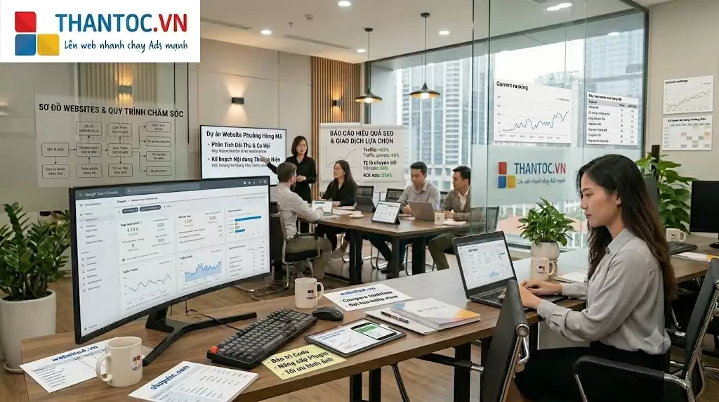 Chăm Sóc Website Tại Phường Hàng Mã