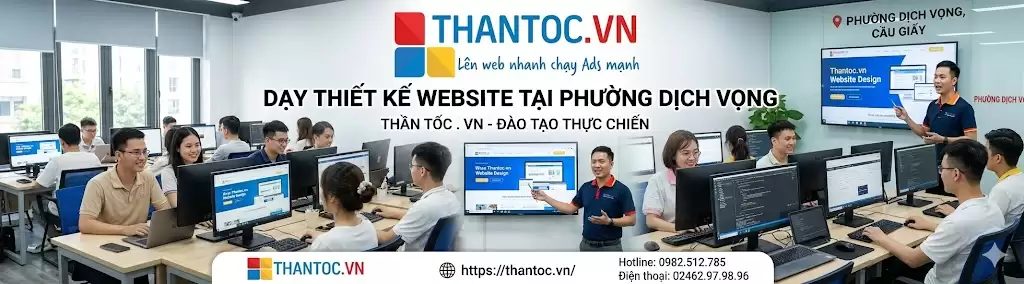 Thiết Kế Website Tại Phường Dịch Vọng