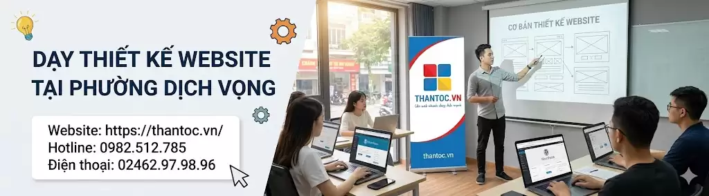 Thiết Kế Website Tại Phường Dịch Vọng