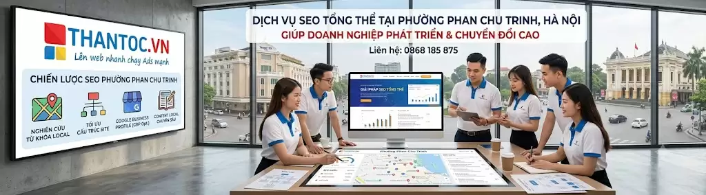 Thiết Kế Website Chuẩn SEO Tại Phường Trần Hưng Đạo