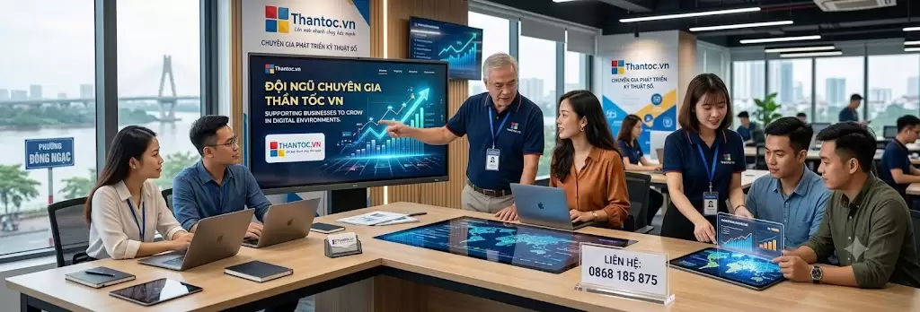 Thần Tốc VN cung cấp dịch vụ quản trị website