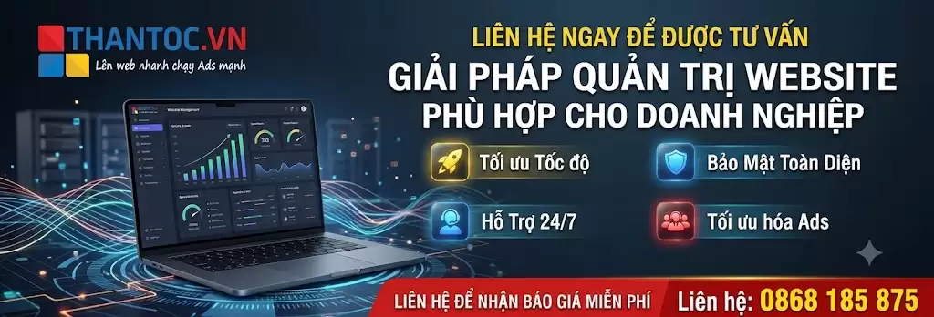 Liên hệ dịch vụ quản trị website tại phường Đông Ngạc