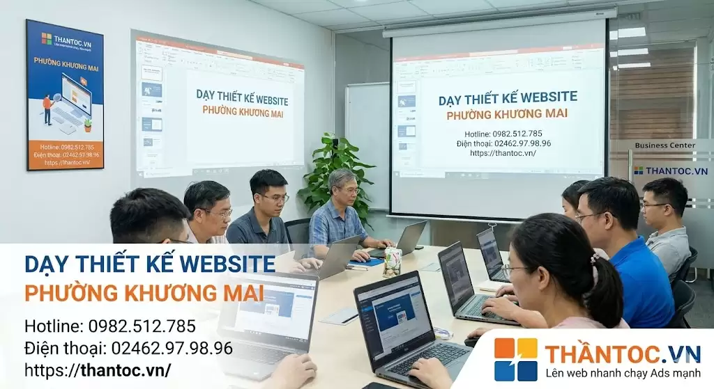 Thiết Kế Website Tại Phường Khương Mai
