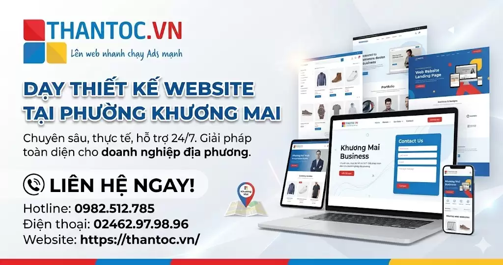 Thiết Kế Website Tại Phường Khương Mai