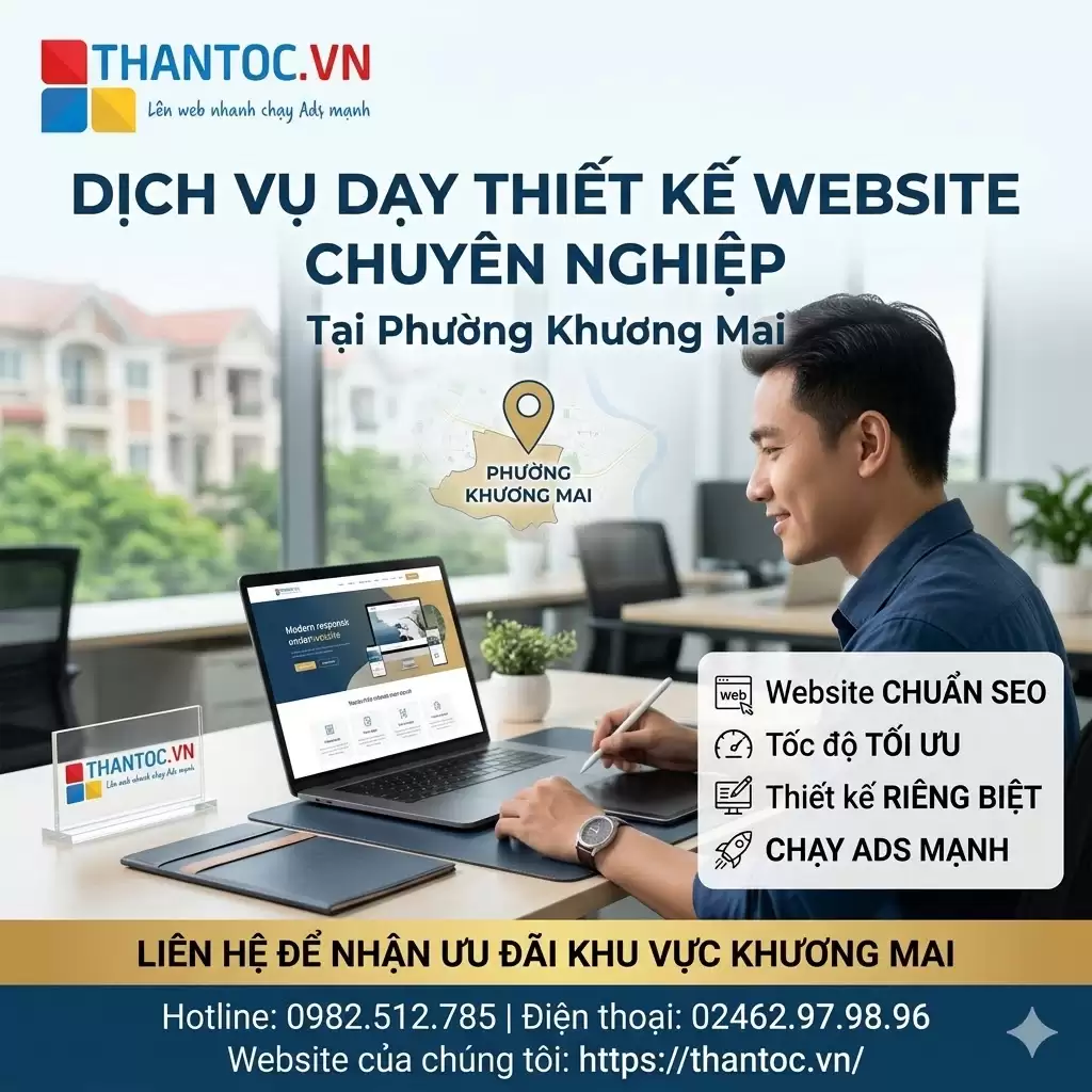 Thiết Kế Website Tại Phường Khương Mai
