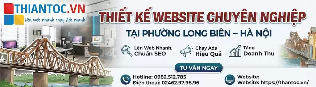 Thiết Kế Website Tại Phường Long Biên