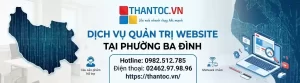 Quản Trị Website Tại Phường Ba Đình 5 Quản Trị Website Tại Phường Ba Đình