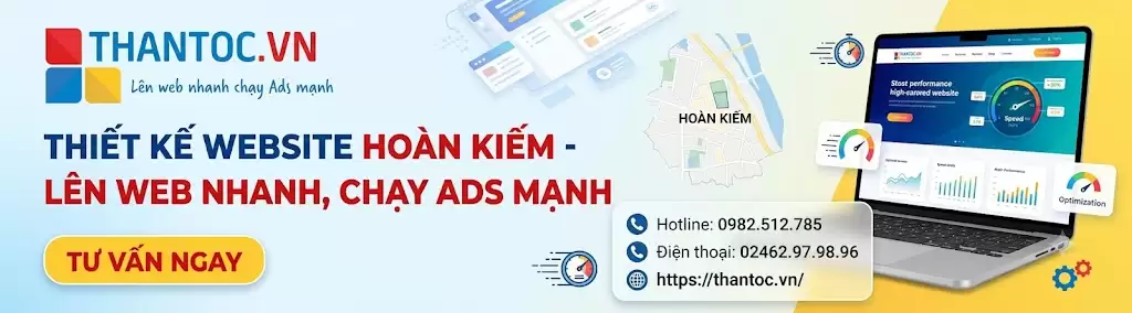 Thiết Kế Website Tại Phường Hoàn Kiếm