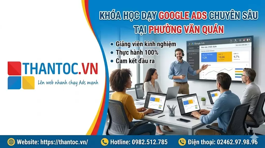 Google Ads Tại Phường Văn Quán