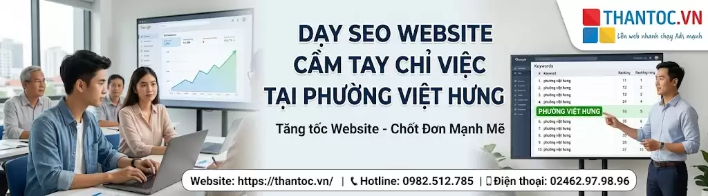 SEO Website Tại Phường Việt Hưng
