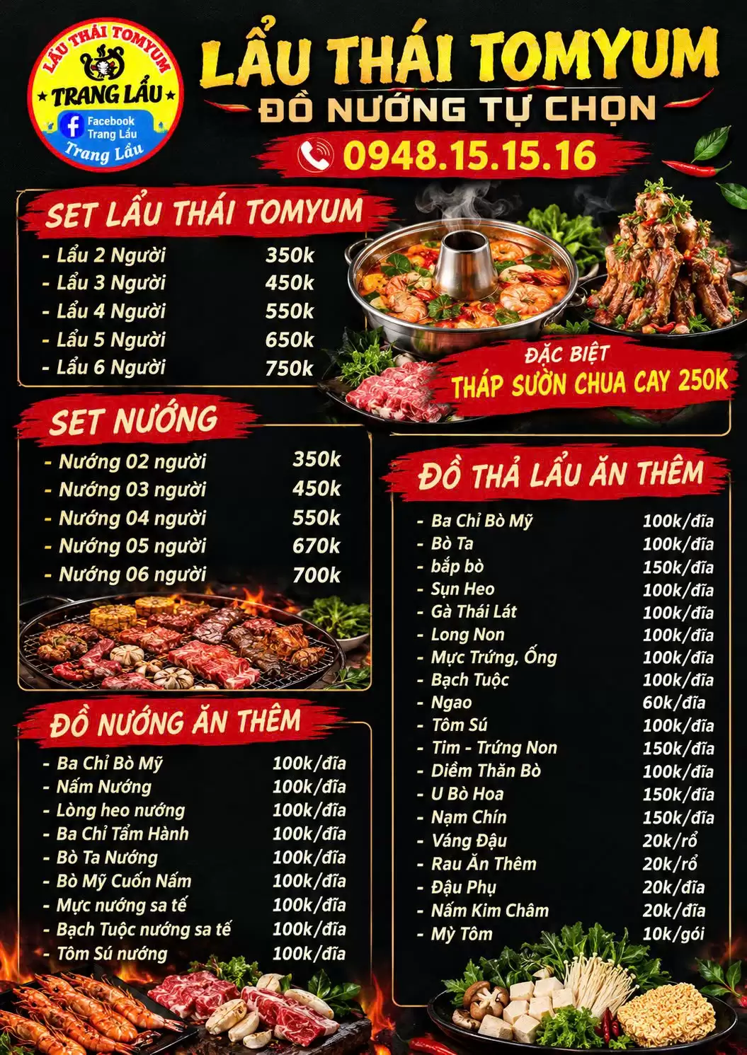 Trang Lẩu - Lẩu Thái Tomyum 88 Trần Phú Ba Đình Hà Nội 3 Trang Lẩu – Lẩu Thái Tomyum 88 Trần Phú Ba Đình Hà Nội 0948 151 516